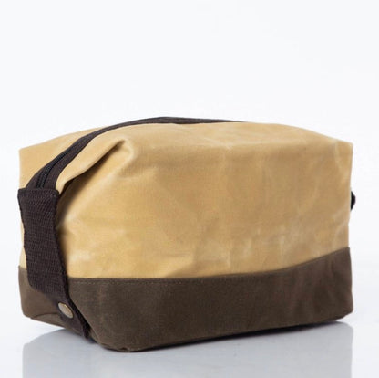 Waxed Dopp Kit