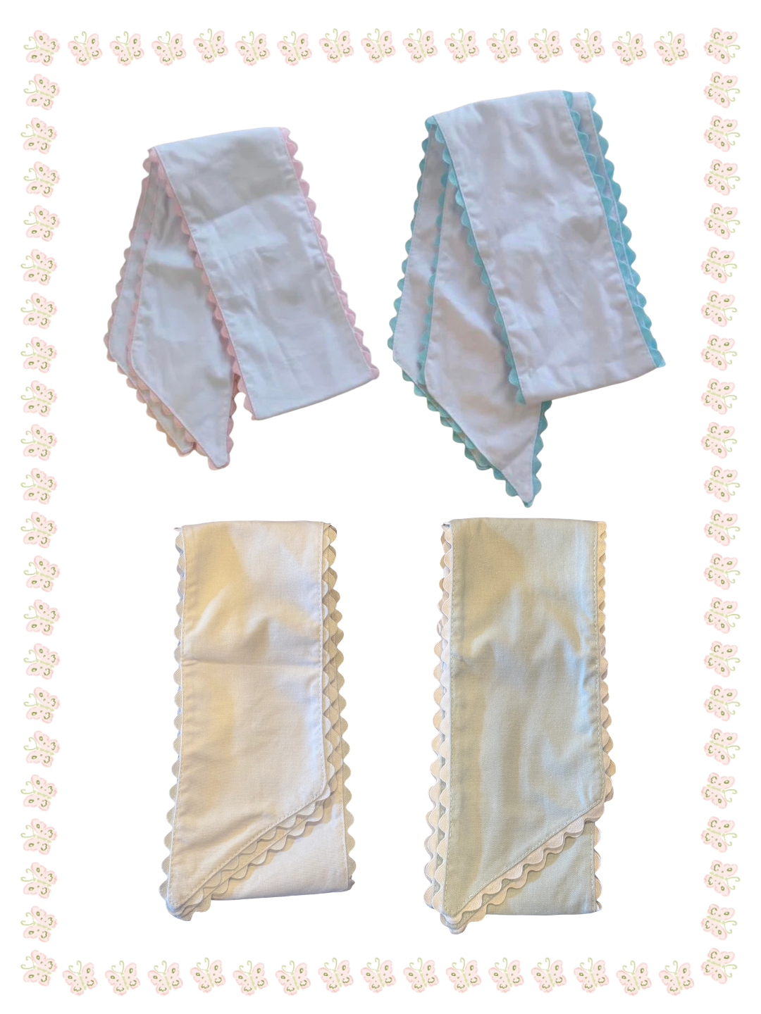 Scalloped Wreath Sash