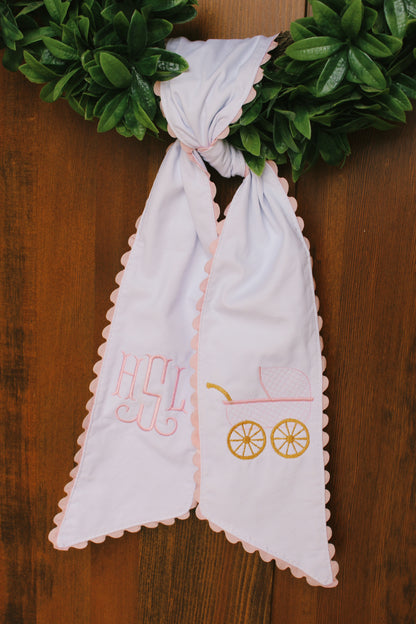 Scalloped Wreath Sash